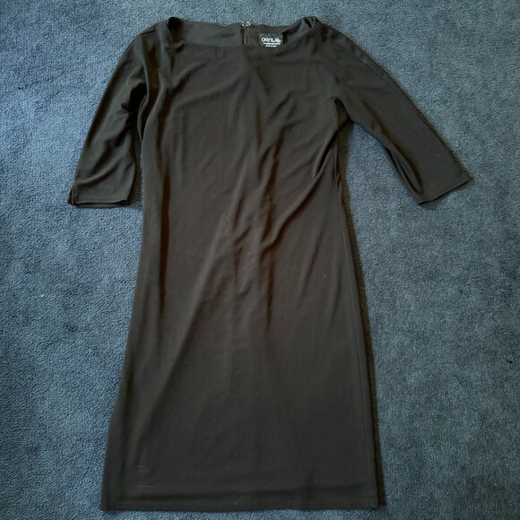 Onyx Nite Dresses & Skirts - 🖤 Chic Onyx Nite Black Bodycon Midi Dress – Elegant & Sleek, Size 10